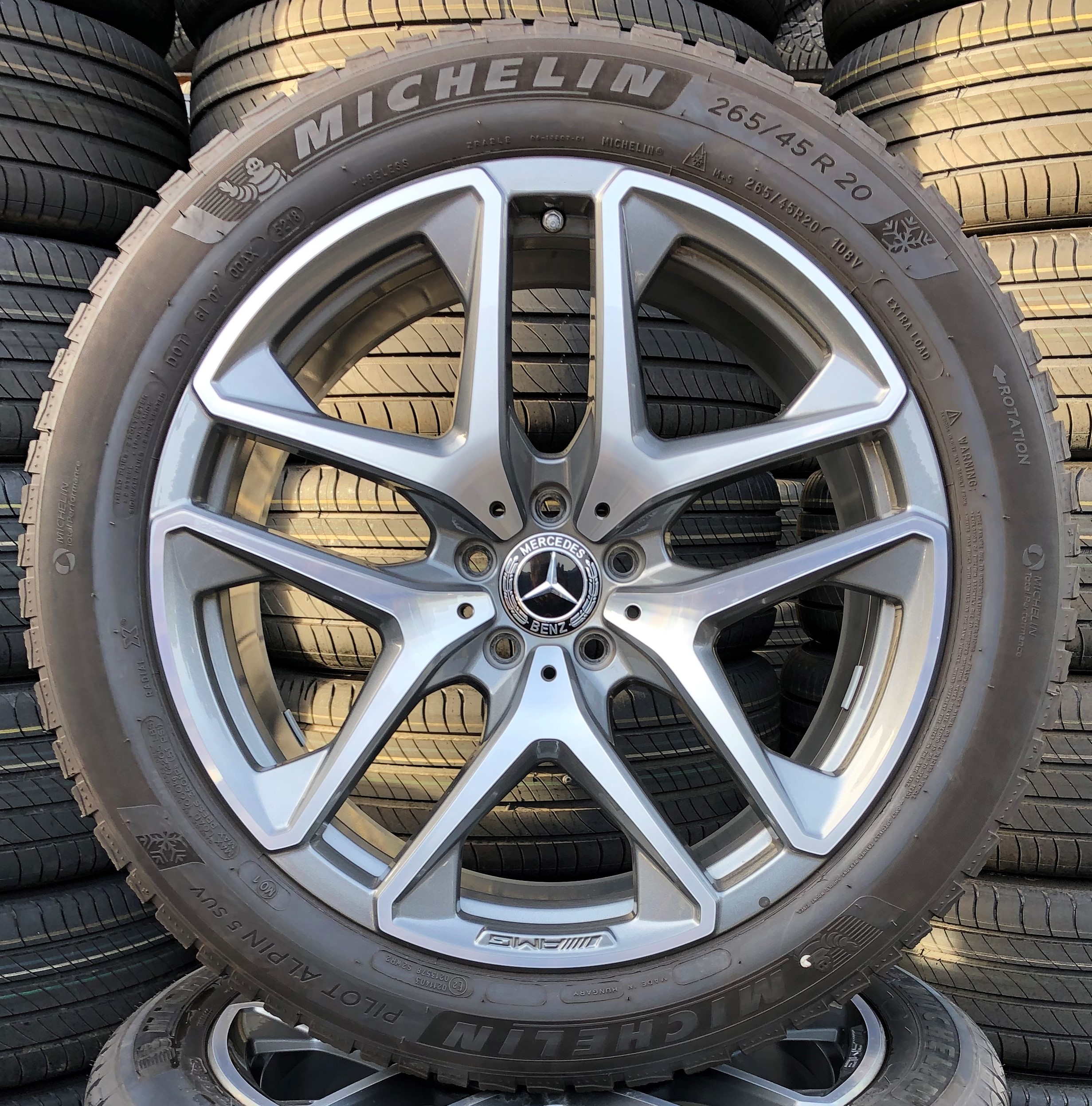 chaine frontal acier pneu MERCEDES GLC Coupé (X166) [10/2016 -- ..] 255/ 45R20 